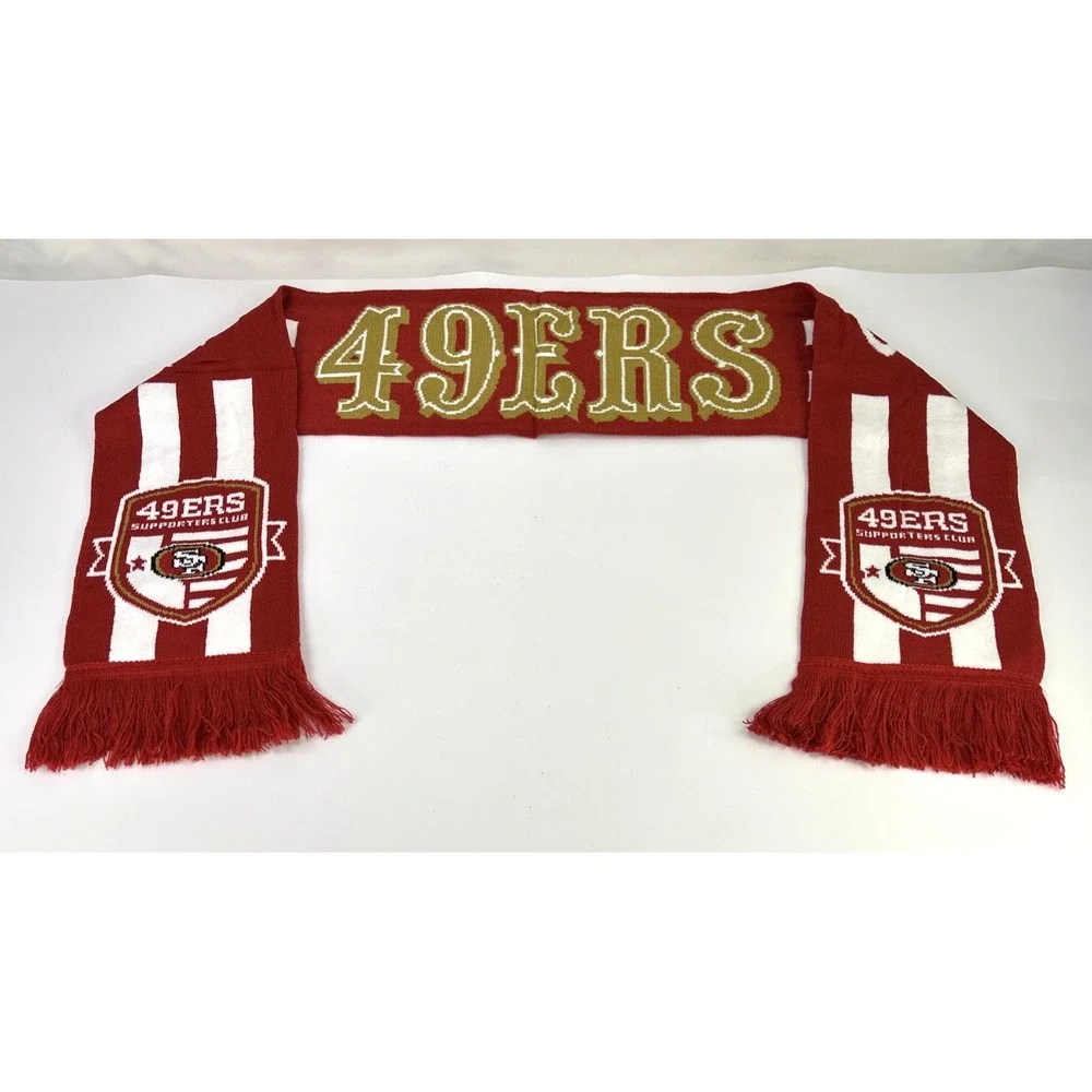 San Francisco 49ers Forever Faithful Scarf Rare NFL Football Scarf